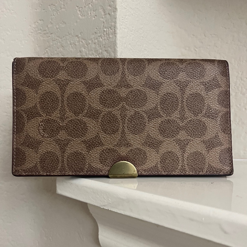 Coach Signature Wallet Lg